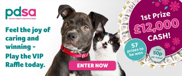 PDSA | Summer Raffle 2026 - Raffle Home Page  | Raffle Player
