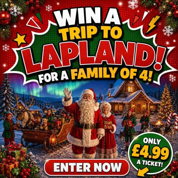 Win a Trip to Lapland For Family of 4 - Legacy Comps